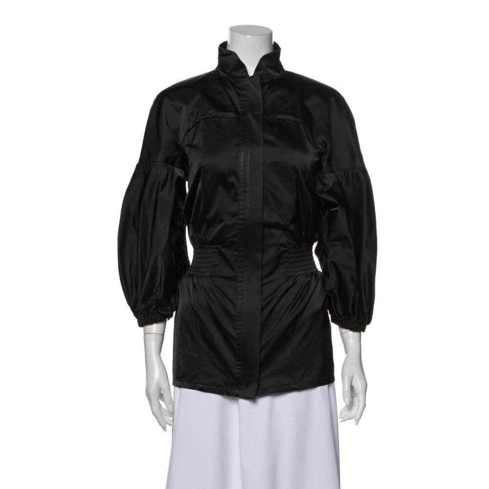 PierAntonioGaspari satiny black evening jacket size 8 (44)